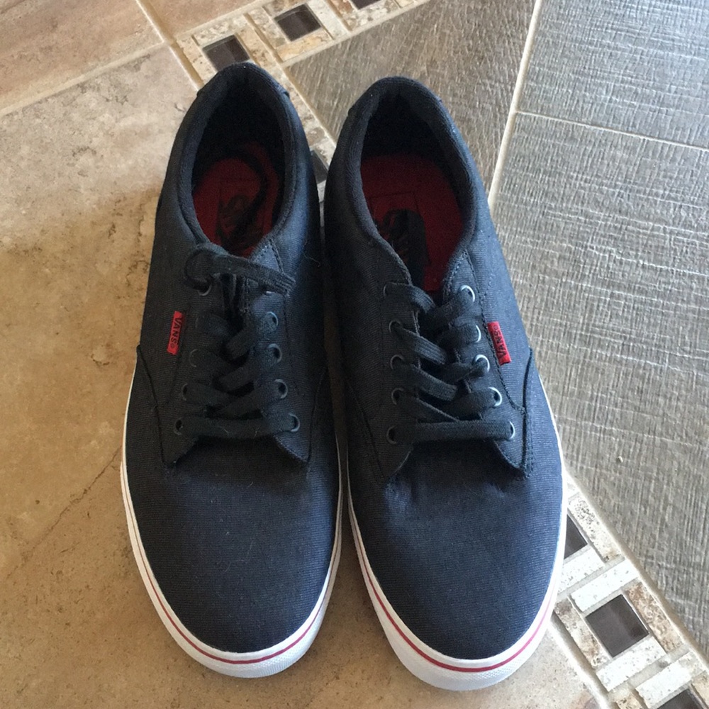 Brand new without tags Black Vans size 10.5